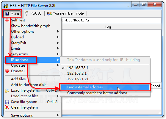 04-啟動Http File Server伺服器，讓人下載檔案