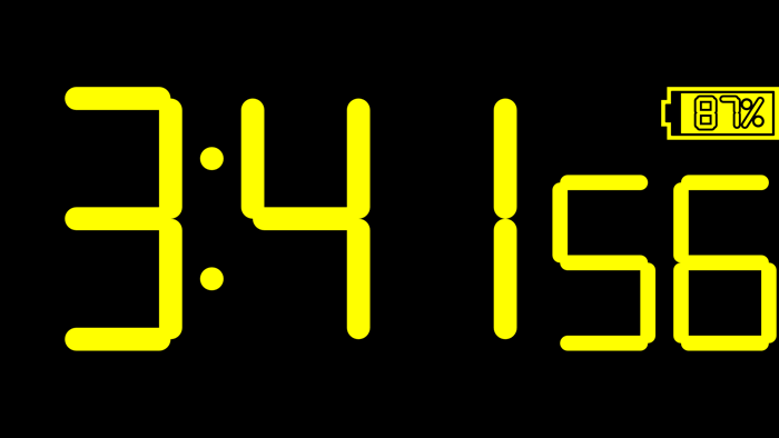 Digital Clock Seconds-01