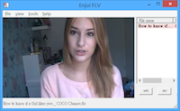 EnjoiFLV v1.23 簡單、方便、小巧的 FLV 影片播放程式