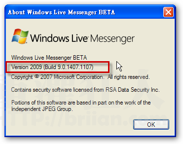 Windows Live Messenger 9.0 beta 內測版-01