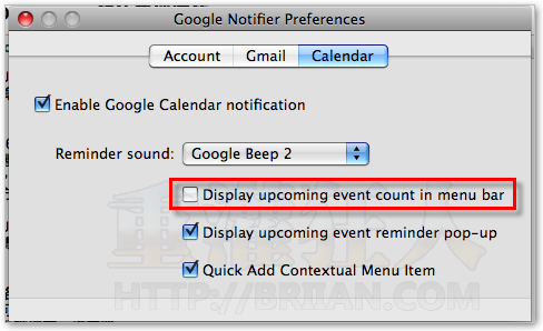 8-Google Notifier for Mac Gmail