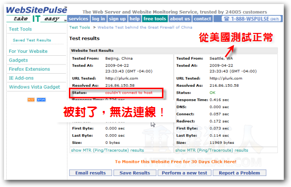 02-WebSitePulse （China Firewall Test）