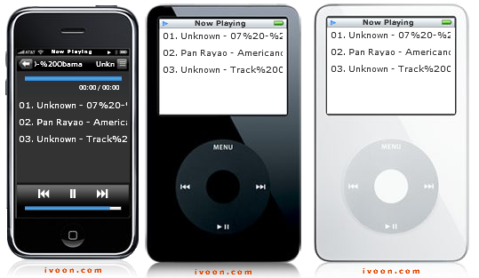 05-【iVoon】iPod、iPhone介面的網路音樂播放器