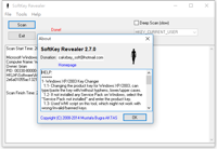 SoftKey Revealer v2.7.0. 抓出電腦中的軟體序號