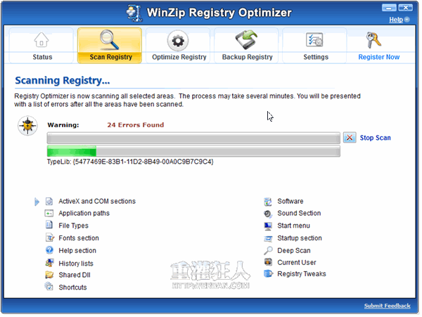 Winzip registry optimizer 2.0.72 serial key code