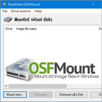 OSFMount v3.0 運作最快、可將 ISO, IMG, NRG, VMDK…  映像檔掛載至「記憶體」的虛擬光碟機！