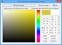 Colors v2.3 螢幕取色器、調色盤