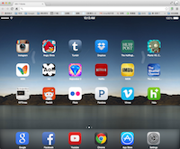 iOS 7 風格的 Google Chrome 瀏覽器新分頁外掛 (IOS 7 New Tab Page)