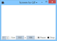 ScreenToGif v2.21.1 將螢幕畫面錄影下來、存成 Gif 動畫圖檔