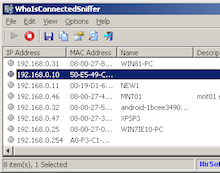 WhoIsConnectedSniffer v1.08 監控哪些電腦、IP 連線到你的電腦