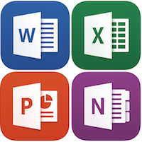 [免費下載] iPad 專用版：Microsoft Office Word, Excel, PowerPoint, OneNote