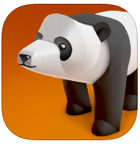 「Tiny Paper Zoo Plus」親自動手做！立體紙動物園（iPhone, iPad）