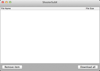 ShooterSubX 影片字幕自動下載工具（Mac, 射手網）