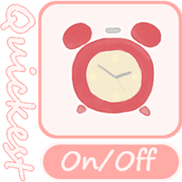 「Quickest Alarm」可在桌面迅速設定的可愛鬧鐘程式！