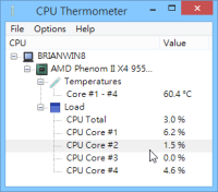 CPU Thermometer 簡單實用的 CPU 溫度檢測工具