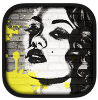 「Graffiti Me!」照片變街頭塗鴉，另類的照片特效 App（iPhone, iPad）