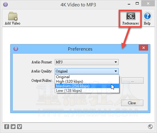 4K Video to MP3 轉檔工具-02