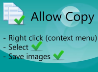 Allow Copy 破解禁用滑鼠右鍵、禁用選取、禁止複製文字等限制（Google Chrome）