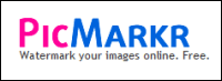 「PicMarkr」線上圖片浮水印添加工具