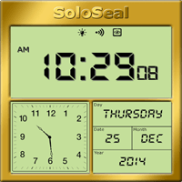Awesome Alarm Clock 好棒棒桌上鐘，雙時鐘顯示至秒數、整點報時（Android）