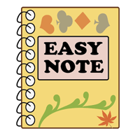 「輕鬆記事 – EasyNote」可更換特殊中文字體的記事本小工具