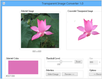 超簡單的照片去背工具 Transparent Image Converter v1.0