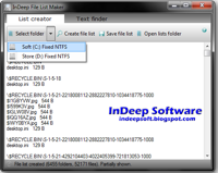 InDeep File List Maker 快速製作檔案清單資料庫，找光碟、外接硬碟的檔案更輕鬆！
