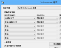 Volumouse v2.03 用「滑鼠滾輪」控制音量大小聲、螢幕亮度、視窗透明度