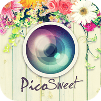 「Pico Sweet」一鍵讓照片自動變美！超多模板、貼圖免費使用（iPhone, Android）