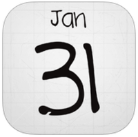 行事曆就是要手寫才有感！「Calendoodle」直接用寫的月曆程式（iPhone, iPad）