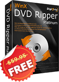 [限時免費] WinX DVD Ripper Platinum +免破解、免費序號（影音轉檔、破防拷 DVD 備份工具）