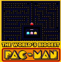 「World’s Biggest PAC-MAN」讓你玩不完的小精靈遊戲