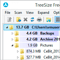 TreeSize Free 硬碟塞爆怎麼刪？用樹狀圖列出檔案大小、列印檔案清單