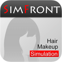 過年想換個新造型？先來 SimFront 試試超擬真假髮，還有彩妝、微整型唷！（iPhone, Android）