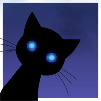 會在桌面上偷偷看你的黑貓動態桌布～Stalker Cat Live Wallpaper（Android）