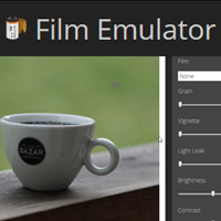 [仿底片特效] Film Emulator 我的瀏覽器就是照片編輯器