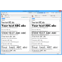 FontViewOK v8.11「雙視窗」字型檢視器，輕鬆比較不同字型的細部異同