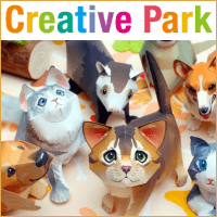 Creative Park 超高級的紙藝、紙模型、紙機關玩具…版型圖免費下載！