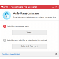 趨勢科技「勒索軟體」解密工具 Trend Micro Ransomware File Decryptor v1.0.1668