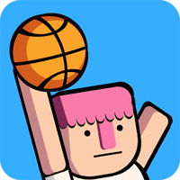 「Dunkers」旋轉手灌籃賽！看誰搶球搶的快！（iPhone, Android）