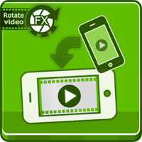 Rotate Video FX 超簡單的手機影片轉向工具