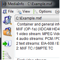 MediaInfo v19.09 檢視影片檔資訊、影片格式與所需 CODEC 編/解碼器
