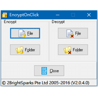 EncryptOnClick 檔案加密軟體，網路傳檔不怕被偷窺~