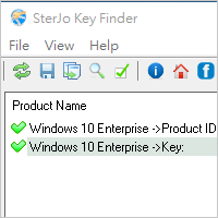 SterJo Key Finder 挖出藏在 Windows 裡的全部軟體序號