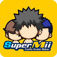 「SuperMii 酷臉」用經典動漫人物元素，製作超萌 Q 版漫畫頭像！（iPhone, Android）