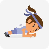棒式初級班「30 Day Plank Challenge」不給壓力的健身計劃（Android）