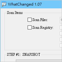 WhatChanged 檢查哪些檔案、登錄檔被偷偷修改過！