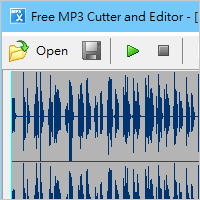 [免費] Free MP3 Cutter and Editor v2.8 聲音檔裁切、分割、編輯工具