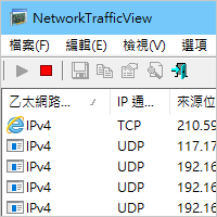 NetworkTrafficView v2.50 流量監控、查出哪個軟體偷偷對外連線