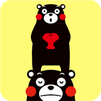 「くまモンのタワー」超難的熊本熊疊疊樂（iPhone, Android）